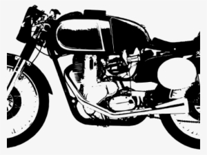 Motorcycle Clipart Moterbike - Cafe Racer Pop Art