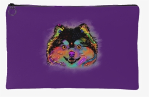 Pomeranian Accessory Pouch, Royal Purple - Mane