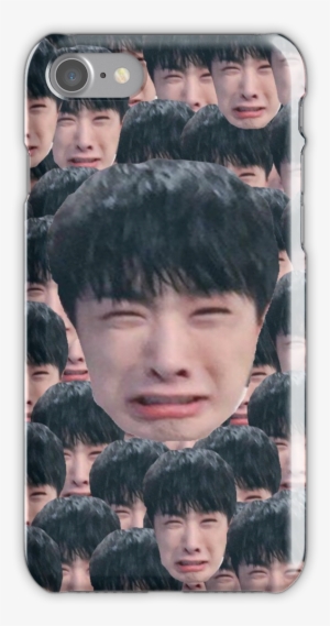 Monsta X Wonho Derp Iphone 7 Snap Case - Wonho Monsta X Derp
