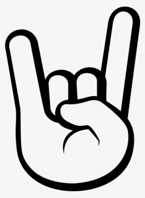 Metal Horns Png - Rock N Roll Emoji
