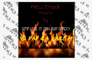 Yo Pap Ka Barem - Fire Novelty Aluminum Key Chain Kc-3506