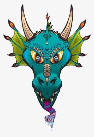 Dragon Face - Illustration