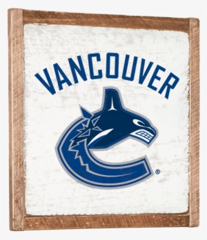 Vancouver Canucks Vintage Wall Art - Vancouver Canucks Logo