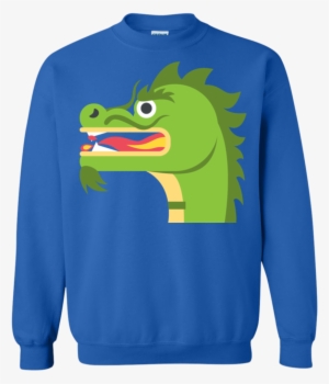 Dragon Face Emoji Sweatshirt - Shirt