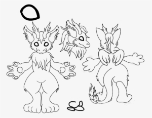 Open Species Lines Favourites By Nejishadowadopts On - Fursona Angel Dragon Base