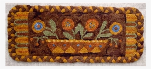 Summers Garden With Or Without Braided Border - Braid