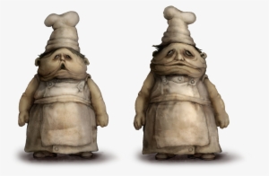 Antagonists From Video Game "little Nightmares" Totally - Chef From Little Nightmares
