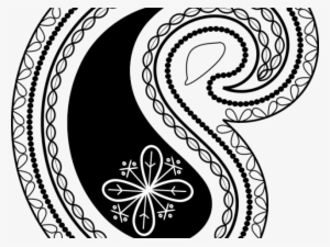 Curve Clipart Paisley Print - Simple Paisley Vector Png