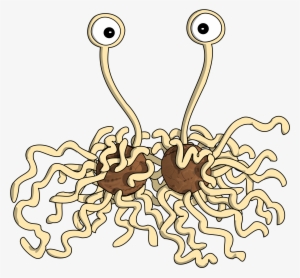 Open - Flying Spaghetti Monster Png
