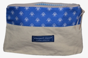 Custom Aha Canvas Makeup Bag By Vineyard Vines - Canvas