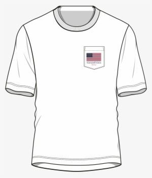 Vineyard Vines Okoboji Usa Flag Tee - Okoboji