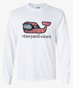 Vineyard Vines Ski Snowboard Whale Mens Shirt Medium - Sweater
