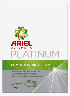 Ariel Platinum Luminous Hd Clean Automatic Washing - Ariel Matic Top Load Detergent Powder