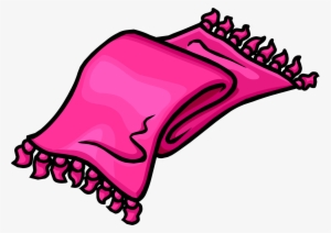 Pink Designer Scarf Clothing Icon Id 3013 - Pink Scarf Clipart