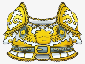 White Knight Armor Clothing Icon Id 4362 - Club Penguin Medieval Items