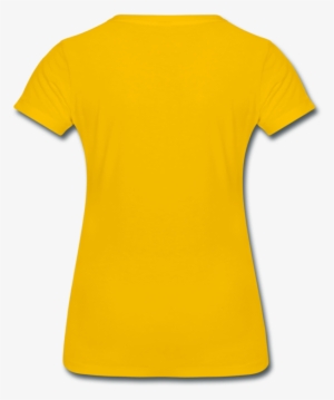 Picture Of Sitting Pretty Women's T-shirt - T Shirt Yellow Colour