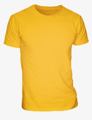 Yellow Shirt Png - Yellow Shirt Template Gildan