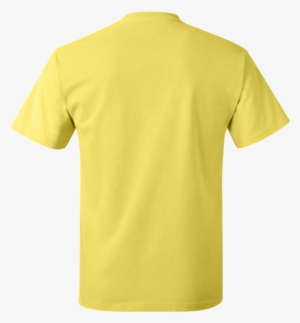Yellow T Shirt Back Png