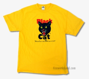 Black Cat Yellow Shirt - My Pen Is Bigger Than Yours Shirt
