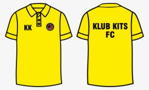 Yellow Shirt Cliparts - Polo Shirt Yellow Template