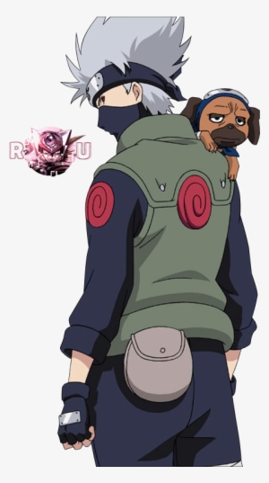 Kakashi Hatake & Pakkun - Background Power Point Naruto