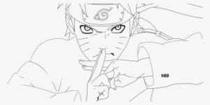 Lineart Naruto - Line Art Anime Naruto
