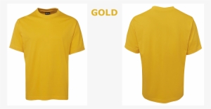 Custom Printed Unisex T-shirts Gold - T-shirt