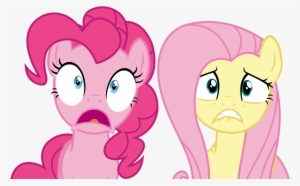 Sketchmcreations, Buckball Season, Fluttershy, Lip - Fluttershy And Pinkie Worried