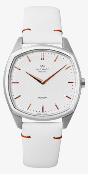 Octagon / Steel / White - Relógio Tommy Hilfiger Feminino Couro Rosa