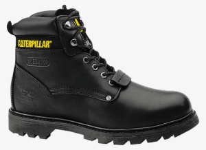 Bota Seguridad Caterpillar Shelfield - Botas Negras De Casquillo