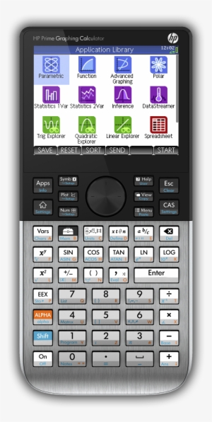 Hp Prime Front Picture - Hp Prime Graphing Calculator
