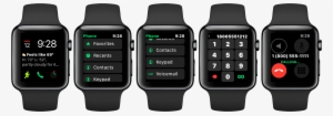 Phone Keypad Is Coming To The Apple Watch In Watchos - Apple Watch 4 Faces