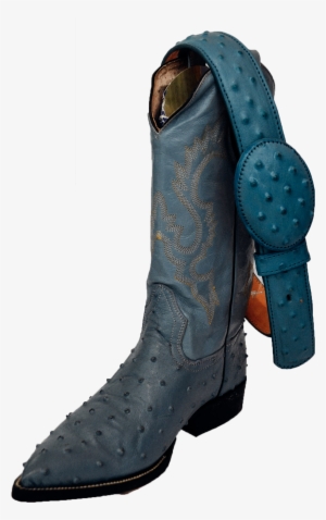 Dirty Crocodile Blue On Black Heel Perronafashion Boots - Mexicans Boots
