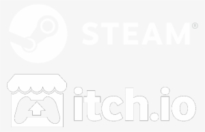 Logo Steam Itch - Steam