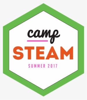 Green Camp Steam Logo - Graphic Design