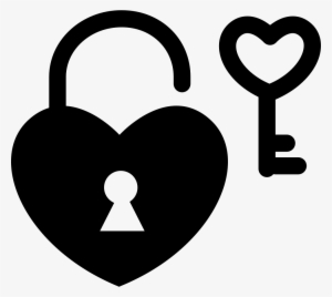 Heart Key Png Picture - Heart Lock And Key Png