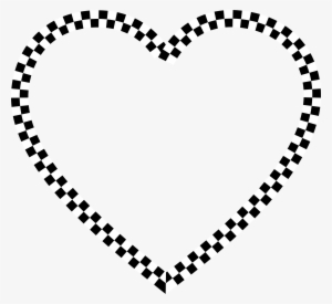 This Free Icons Png Design Of Checkered Heart