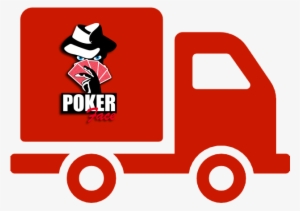 Delivery Truck Icon Red