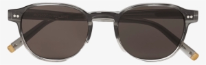 Round Sunglasses - Moscot Arthur Charcoal