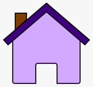 House Clip Art Purple