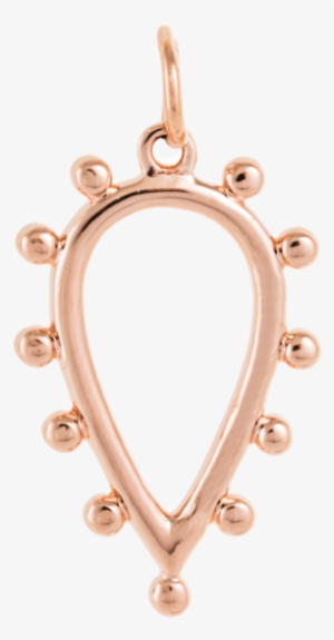 Teardrop Outline Image - Locket