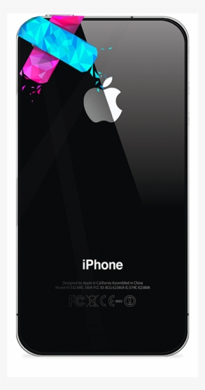 Free Iphone 4s Png - Front + Back Isoul Premium Tempered Glass Screen Protector