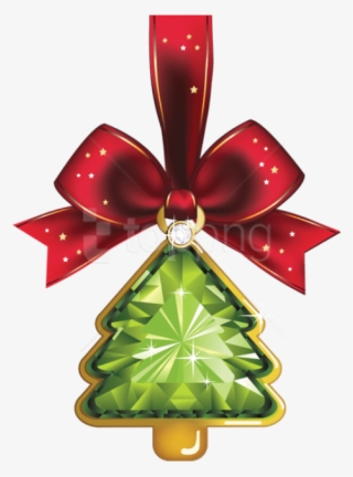 Christmas Crystal Tree Ornaments Clipart - Christmas Ornaments Clipart