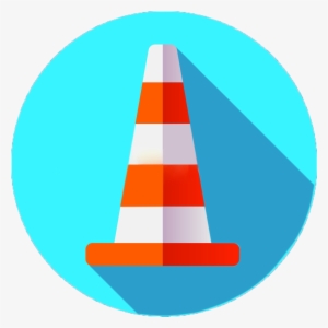 Under Construction Cone - Illustration
