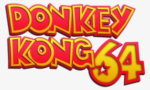 Originally Released On 24/11/1999 By Rare On The Nintendo - Donkey Kong 64 Logo