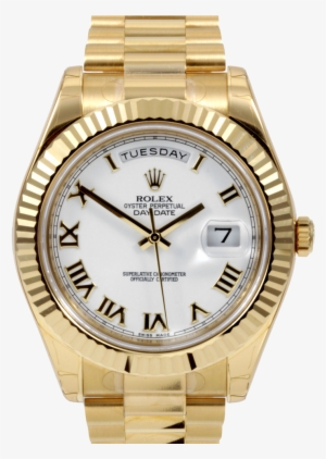 Pre-owned Rolex Mens 18k Yellow Gold Day Date Ii President - Rolex Day-date Ii 218238