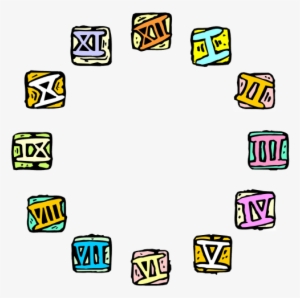 Clock Numbers,roman,numbers, - 観覧 車 イラスト 遊園 地