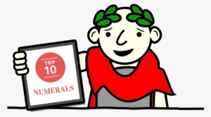 Popular Roman Numerals Conversions - Cartoon