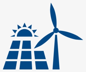 Renewable Energy - Renewable Energy Icon Blue