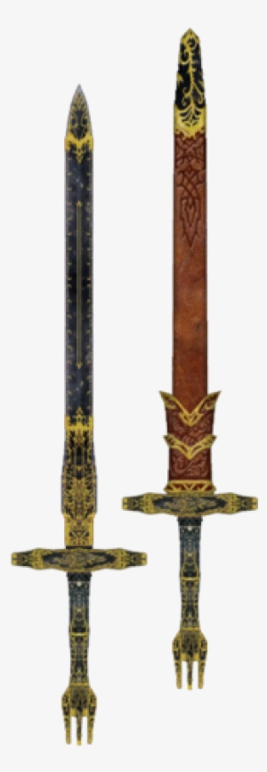 Ebony Longsword - Elder Scrolls Online Short Sword